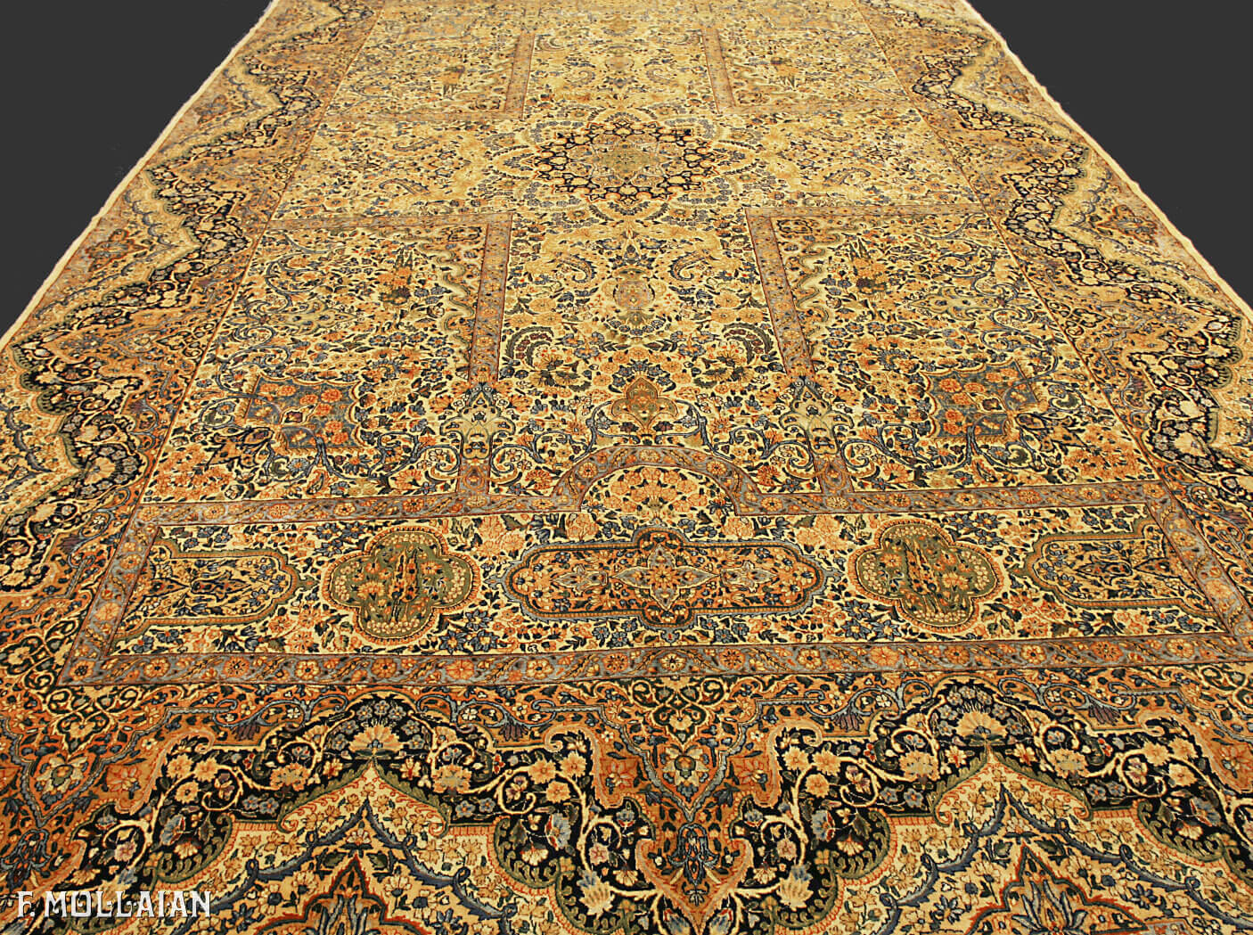 Teppich Persischer Antiker Kerman n°:28636182